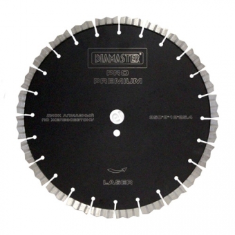 диск сегментный premium pro д.350*25,4+ (3,0*12)мм | 24z/железобетон/wet/dry diamaster